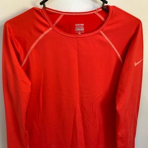 Nike Pro Warm Dri-FIT Fleece-Lined Training Top